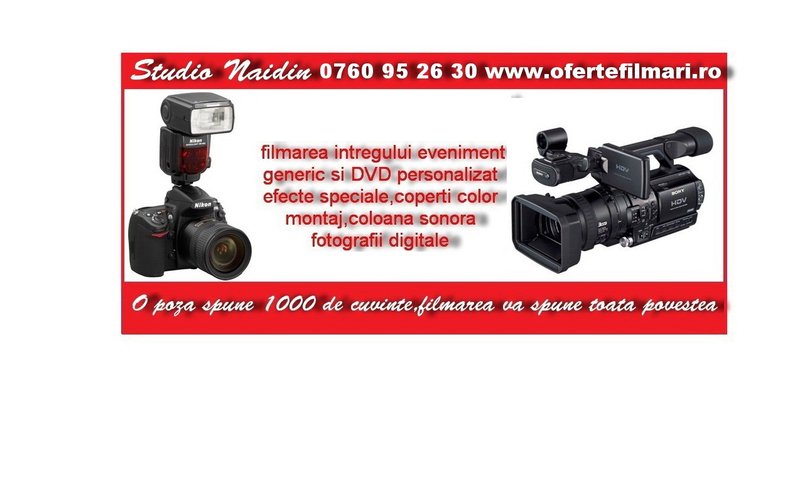 Studio Naidin - Servicii profesionale foto-video